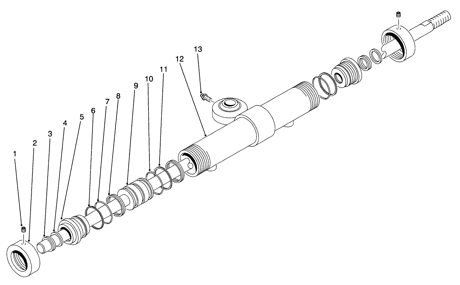 Hydraulic Cylinder Assembly No. 83-2330