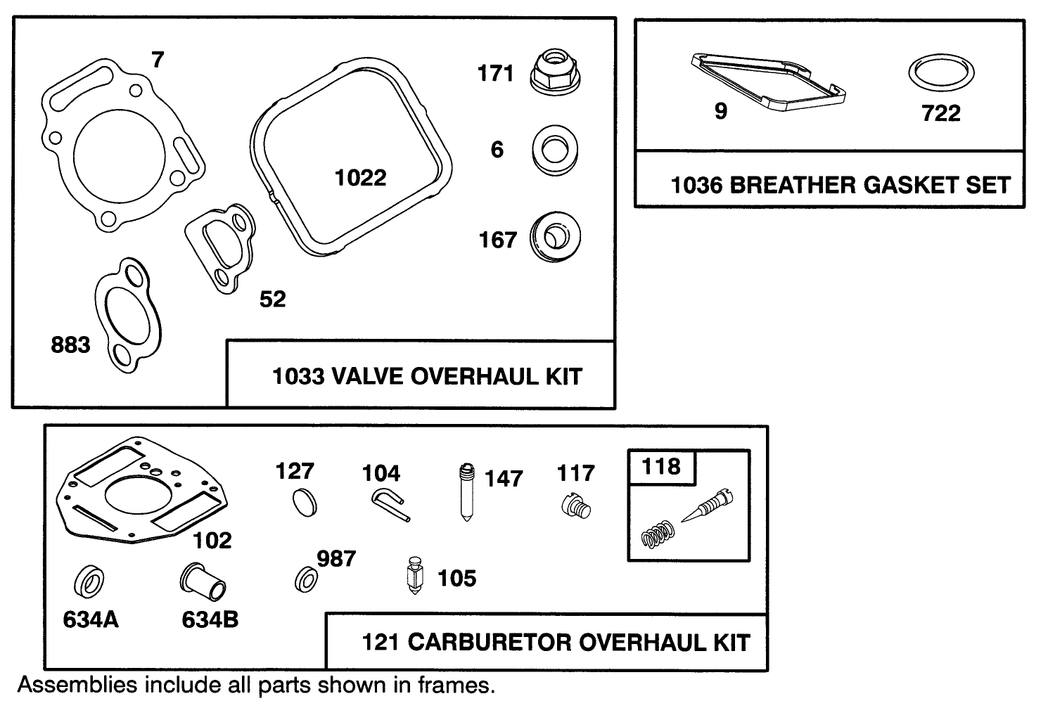 Engine Briggs & Stratton Model 303447-0411-01