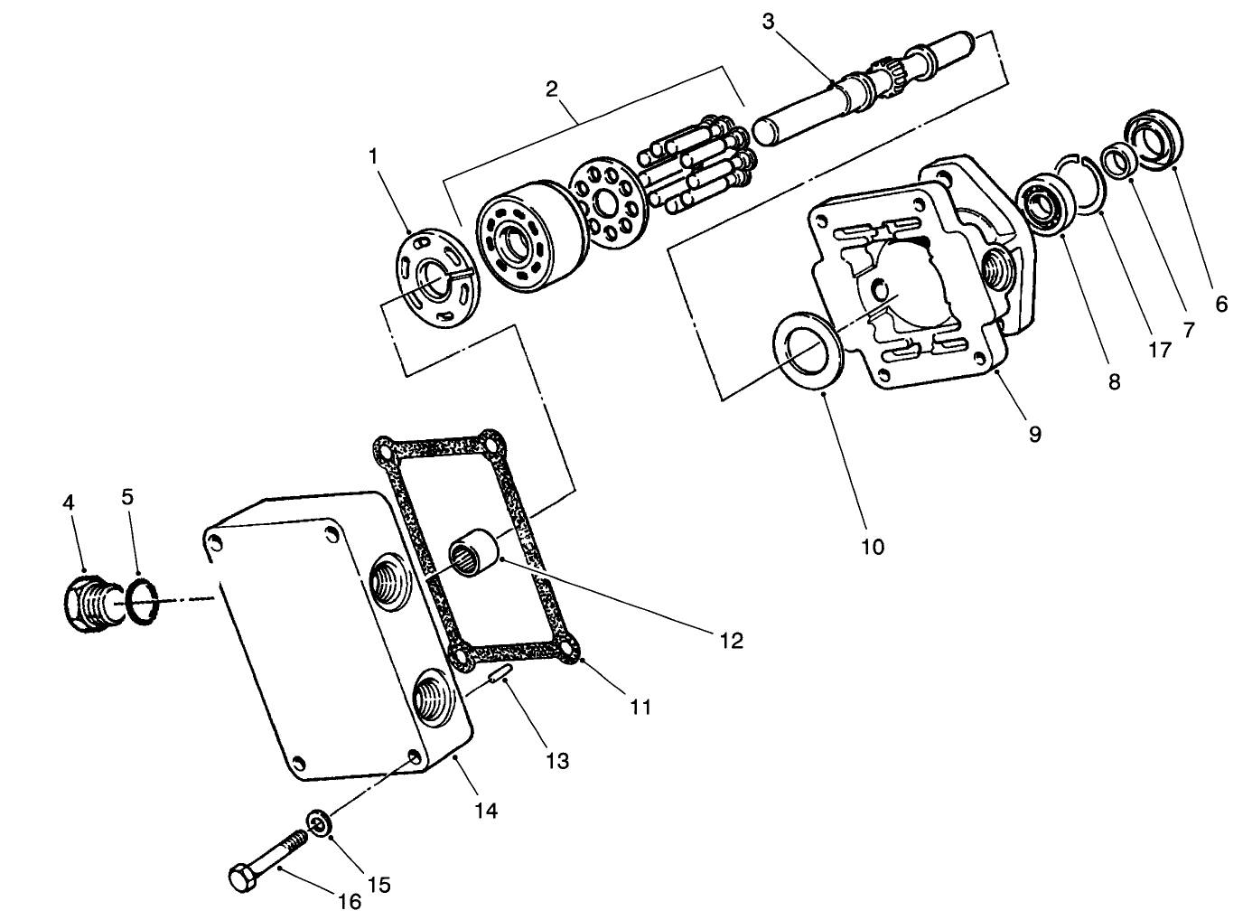 Hydraulic Motor No. 92-2556