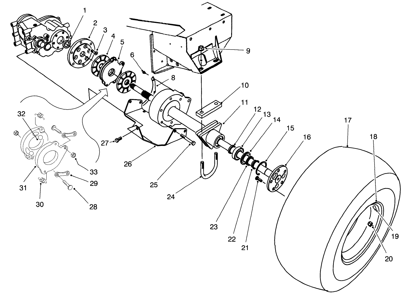 Front Axle Assembly