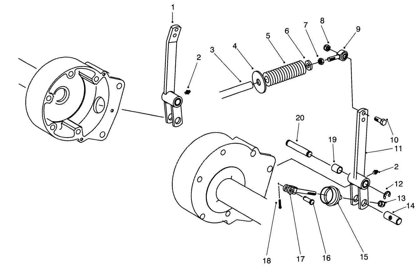 Brake Linkage Assembly
