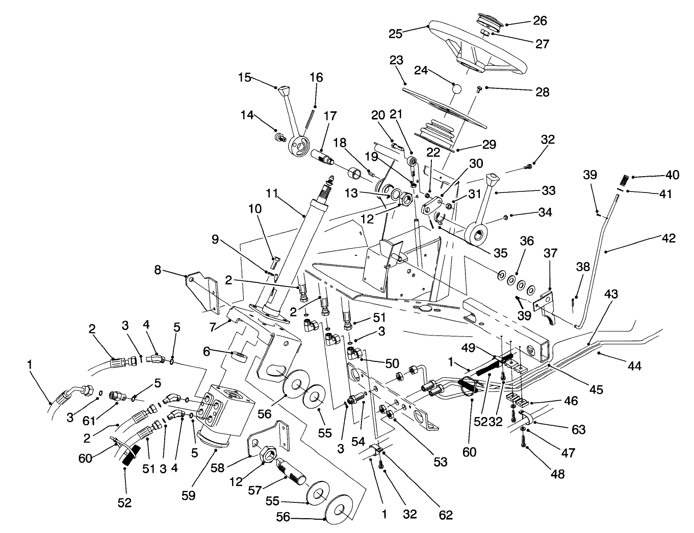 Steering Tower Assembly