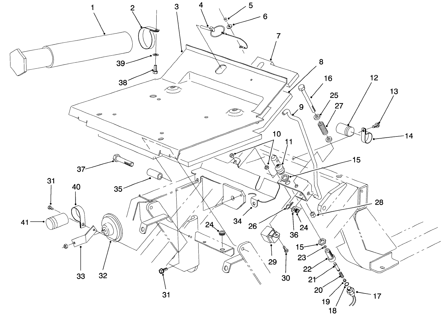 Seat Plate Assembly
