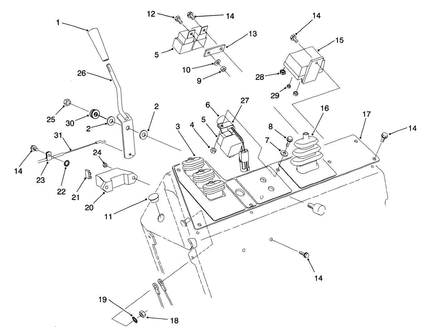 Control Console Assembly