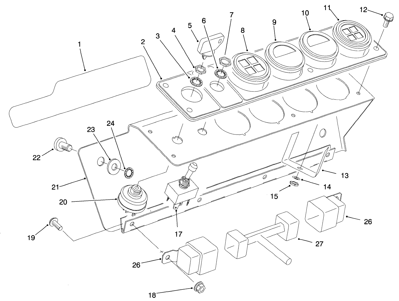 Gage Panel Assembly