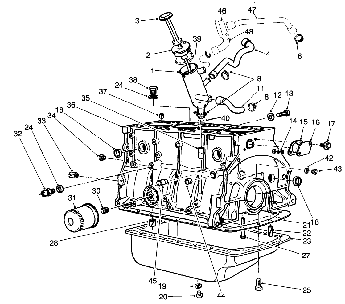 Crankcase Assembly