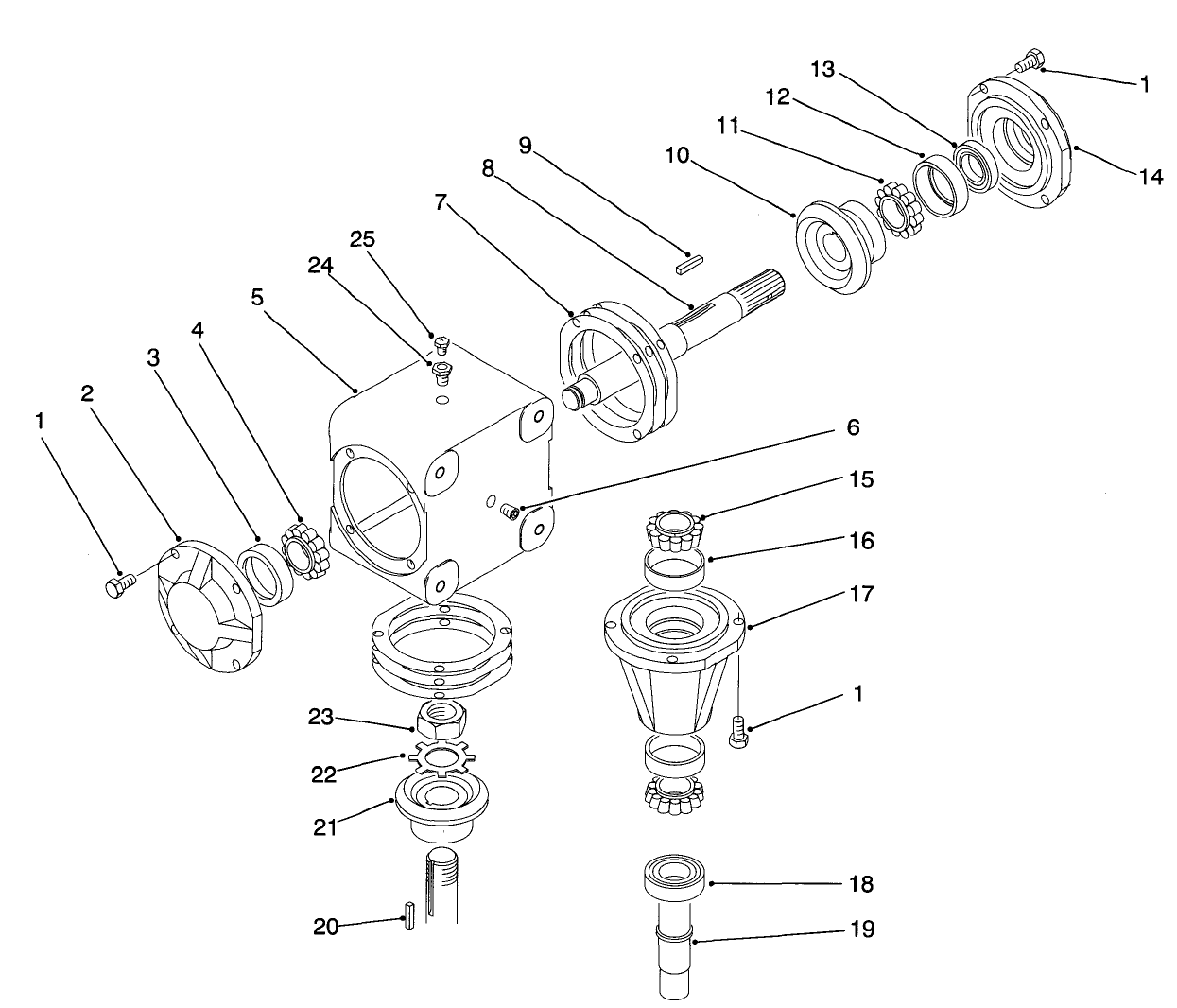 Gear Box Assembly 86-3090