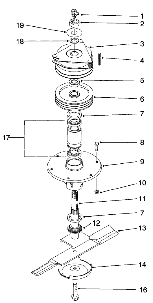 Spindle Assembly (clutch)
