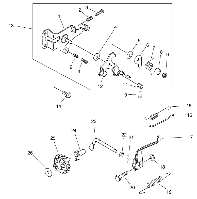 Engine Governor Assembly