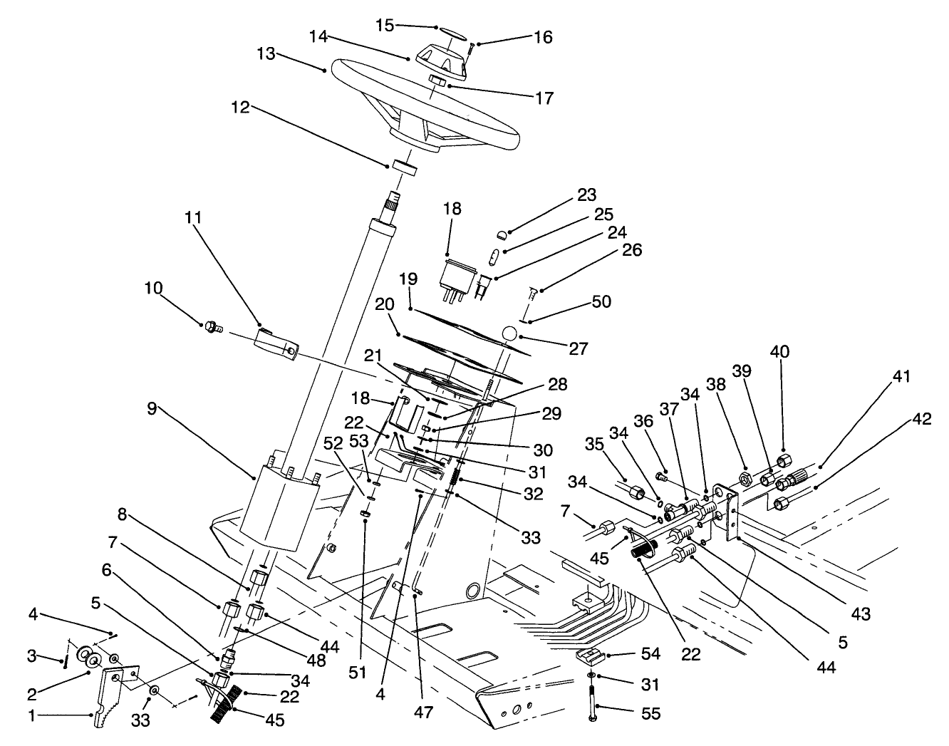 Steering Tower Assembly