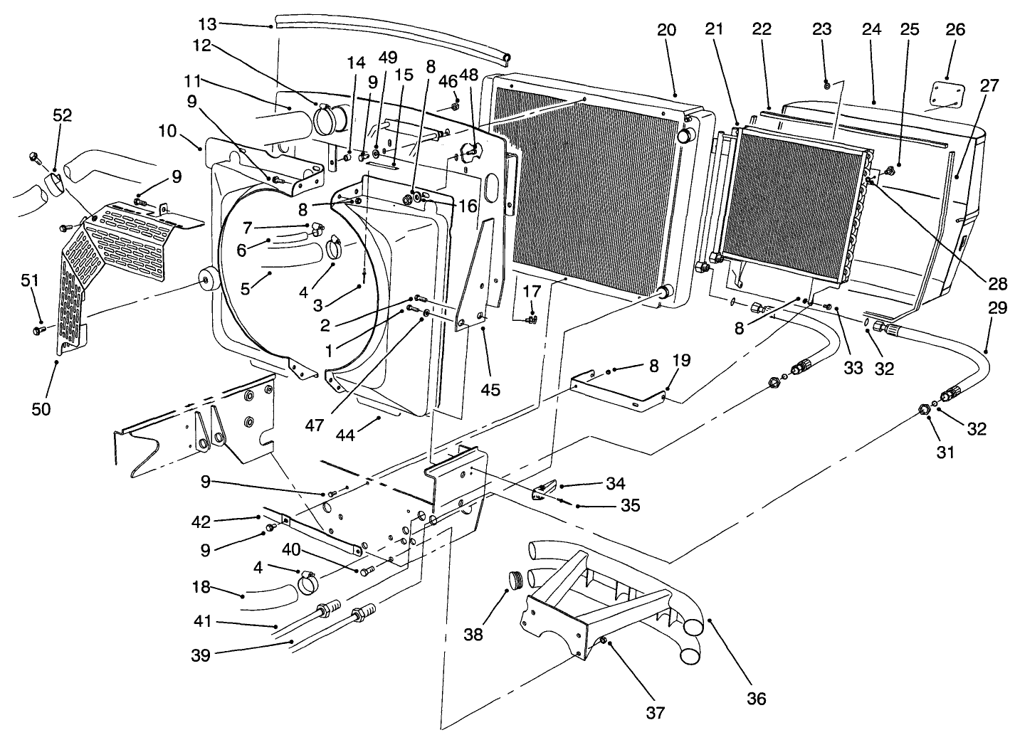 Radiator & Shroud Assembly