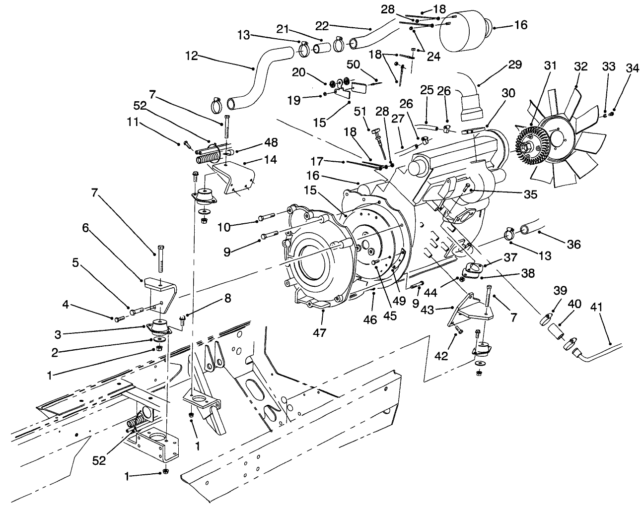 Engine Installation Assembly