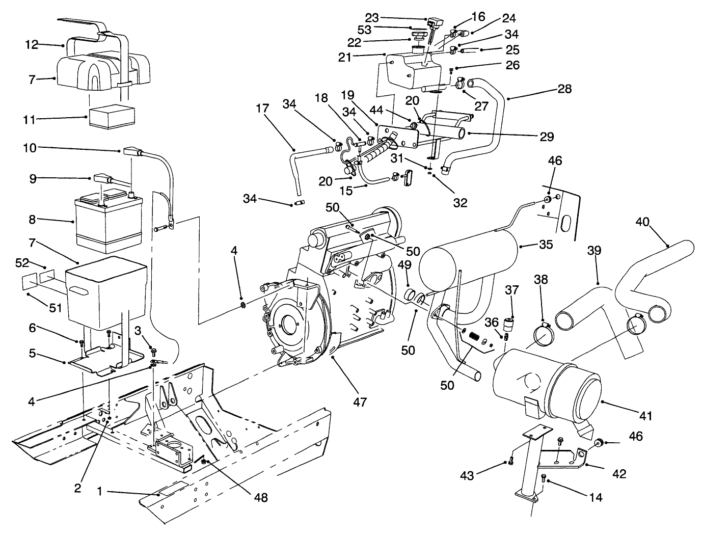 Engine Components Assembly