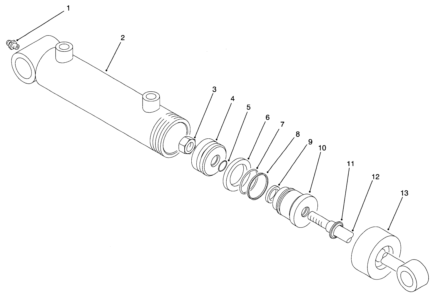 Hydraulic Cylinder No. 93-7555