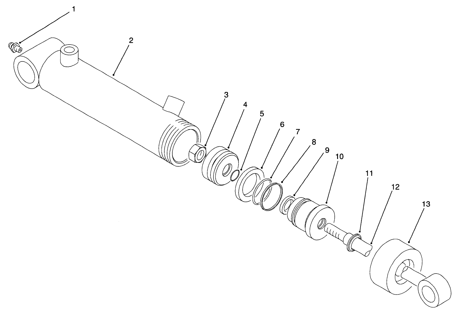 Hydraulic Cylinder No. 93-7551
