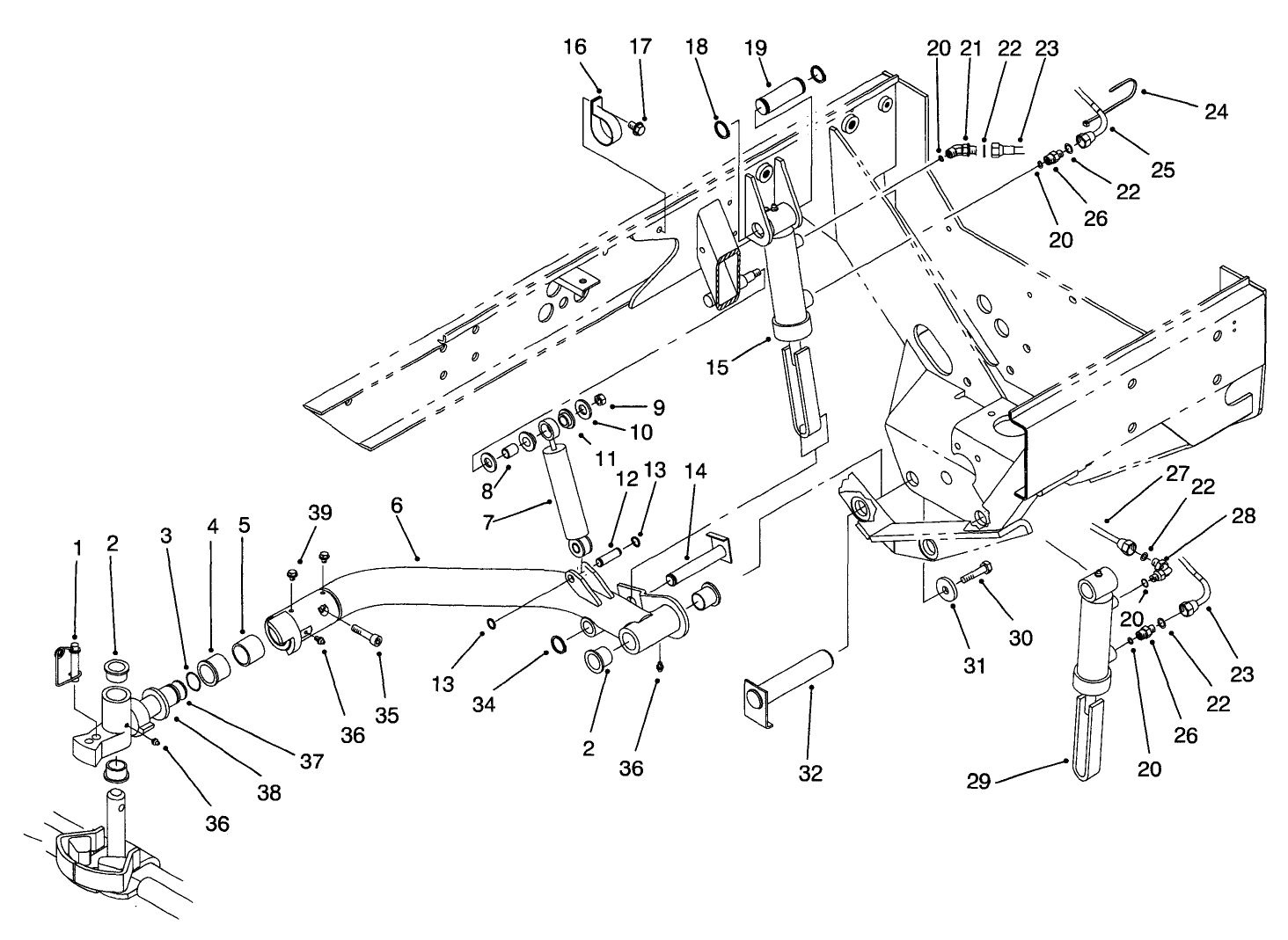 Rear Lift Arm Assembly