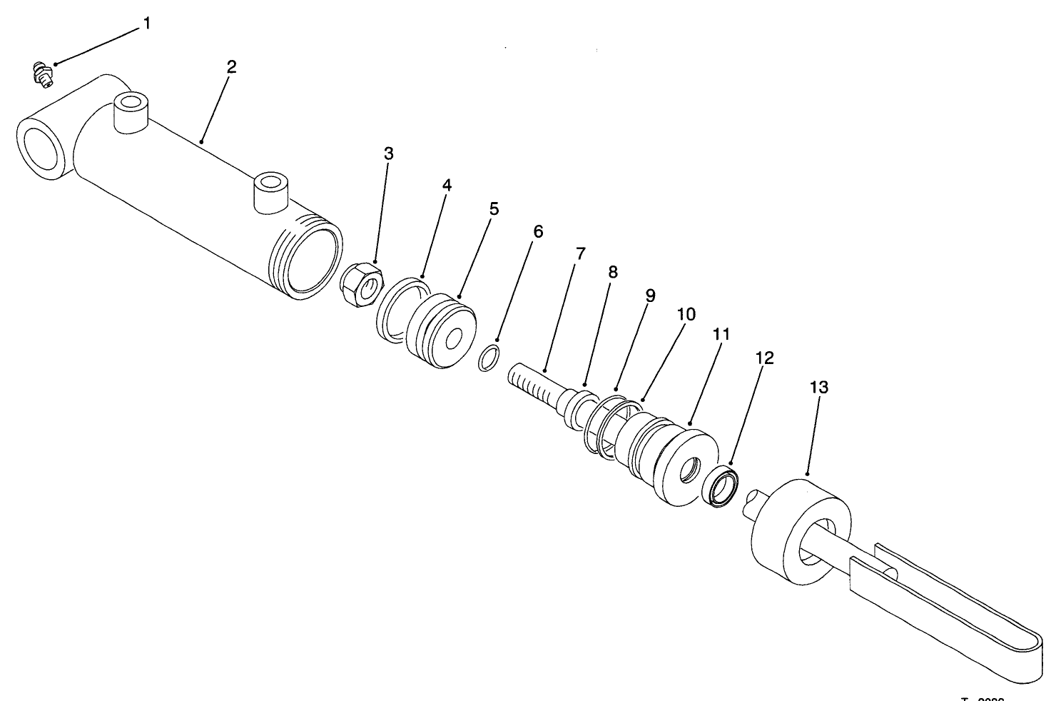 Hydraulic Cylinder No. 92-7420