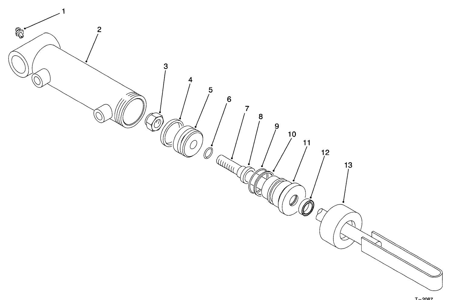Hydraulic Cylinder No. 92-7421