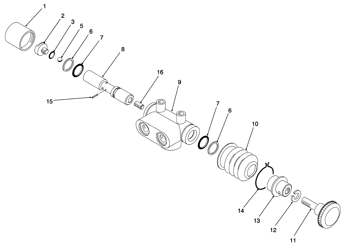 Two Position Valve Assembly No. 92-3196 (model No. 03427)