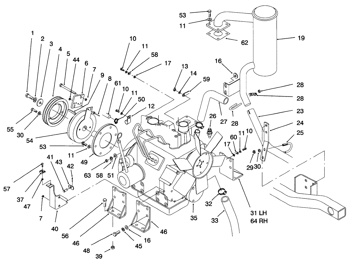 Engine Installation Assembly