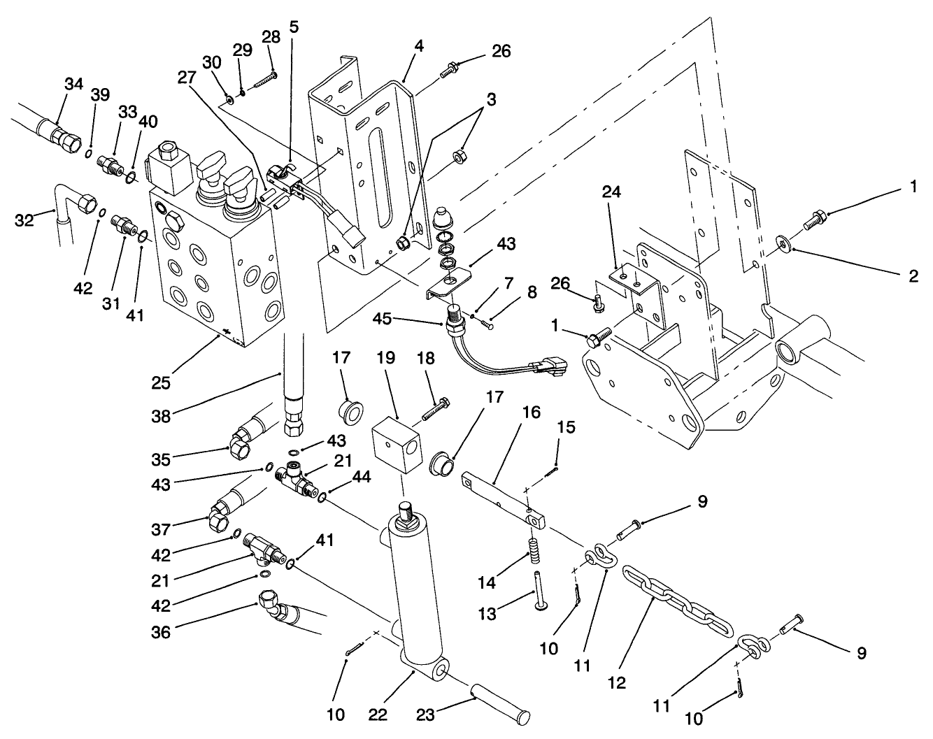 Front Cutting Unit Lift Assembly