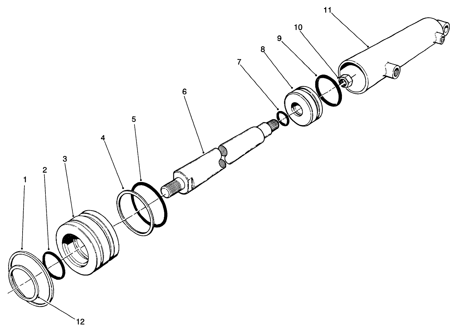 Hydraulic Cylinder Assembly No. 94-5031
