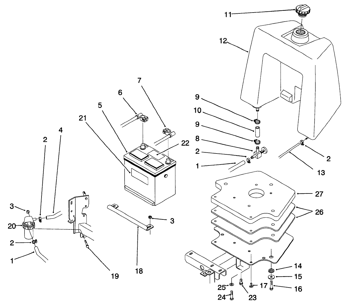 Fuel System Assembly