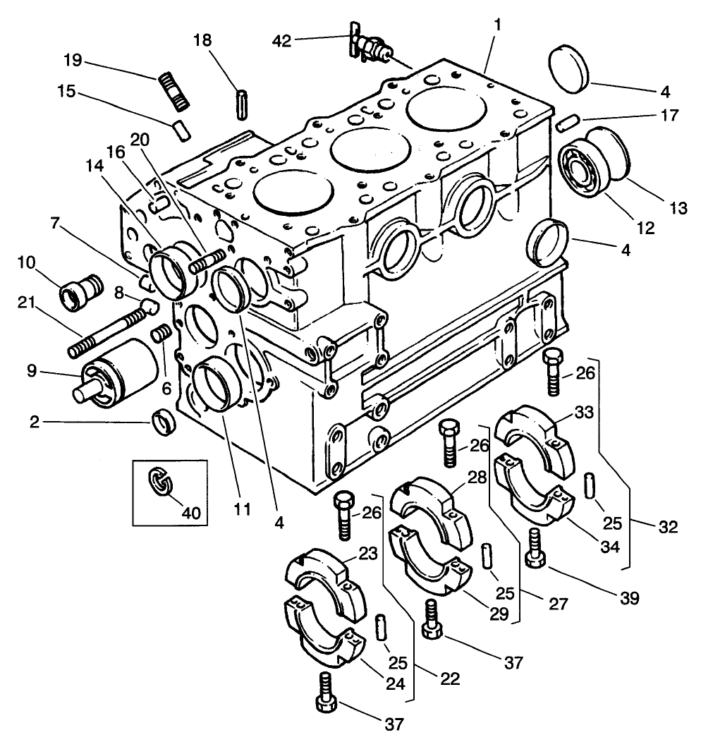 Cylinder Block Assembly