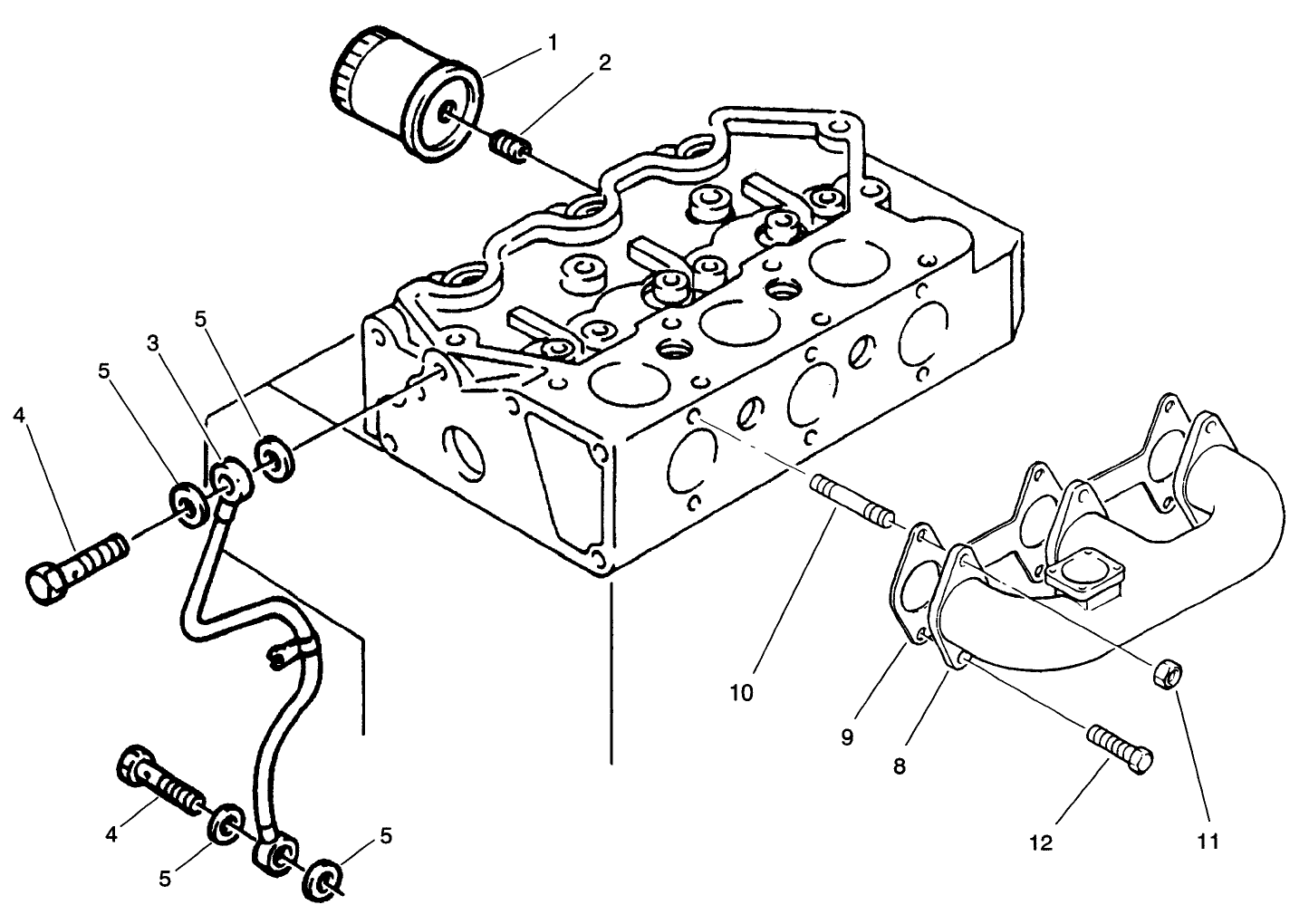 Oil Filter & Exhaust Manifold Assemblies