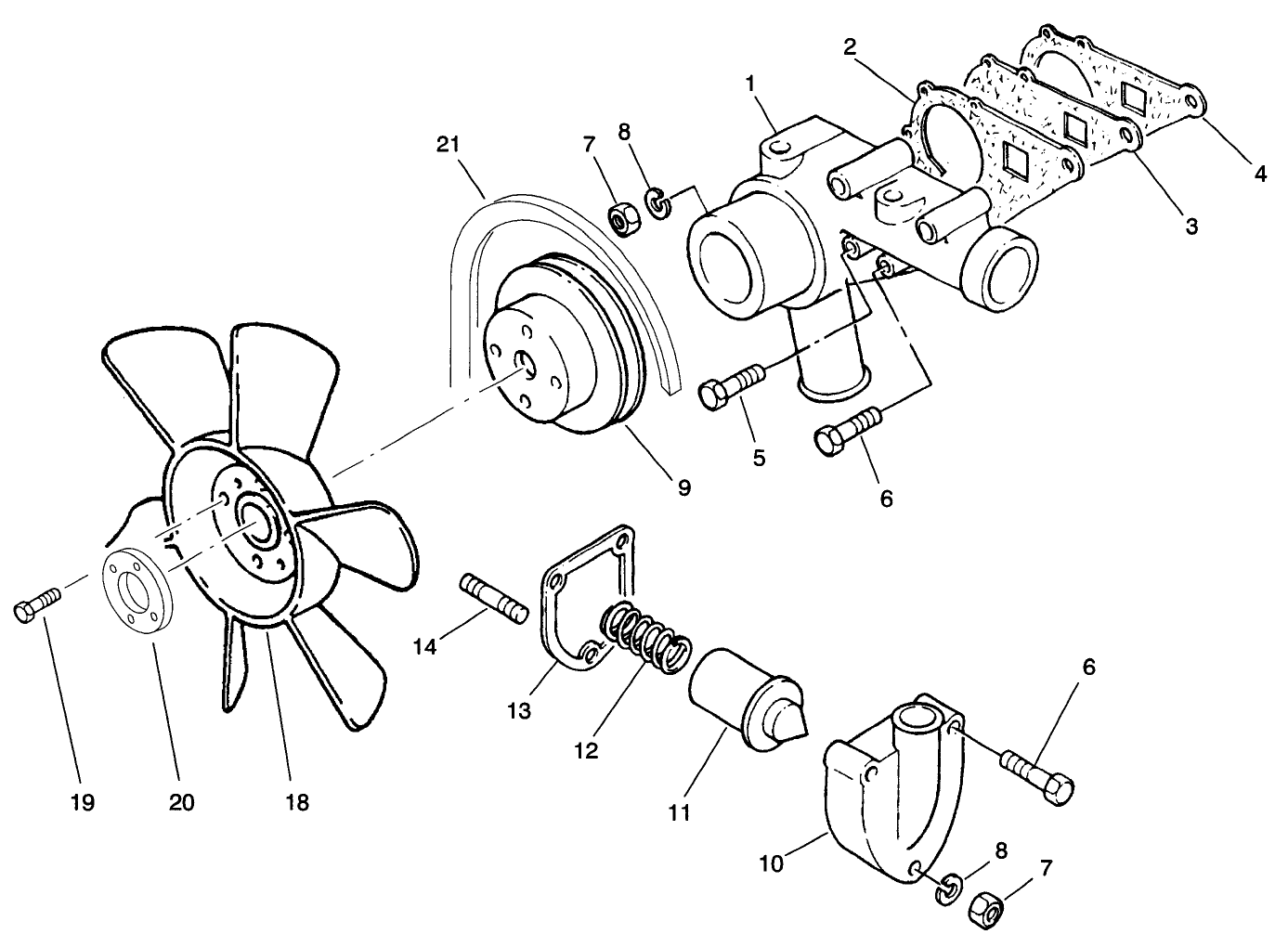 Water Pump Assembly