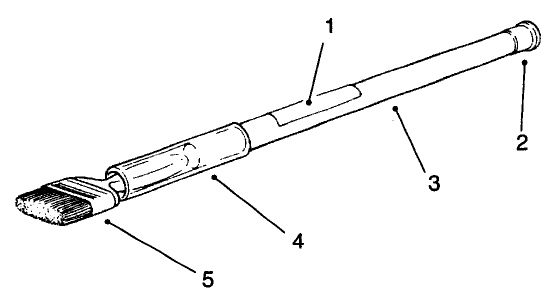 Backlapping Brush Assembly No. Tor299100