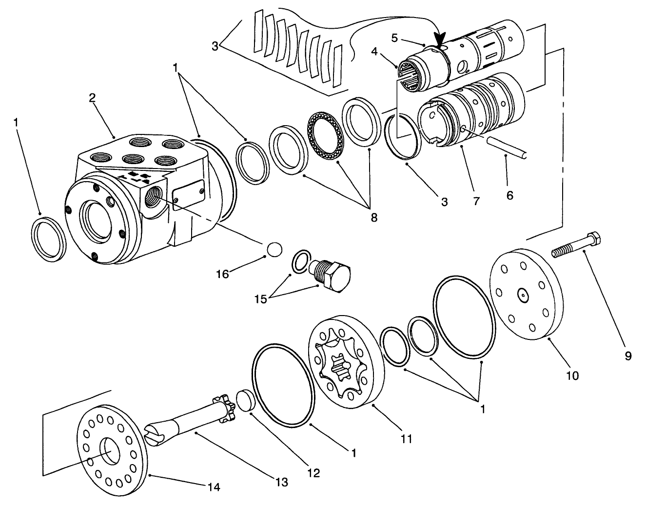 Steering Control Valve Asm. 93-5165