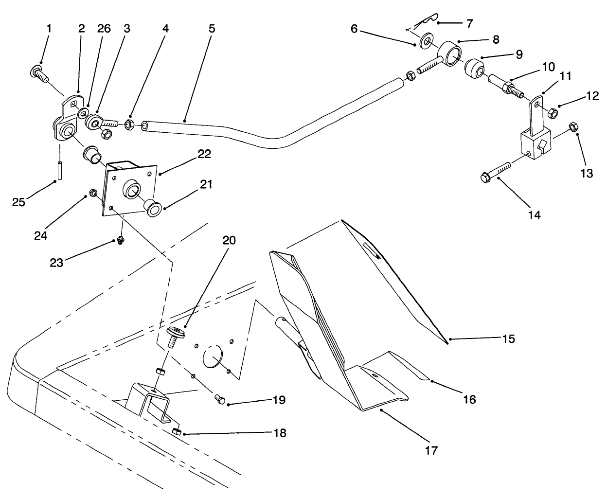 Traction Pedal Assembly