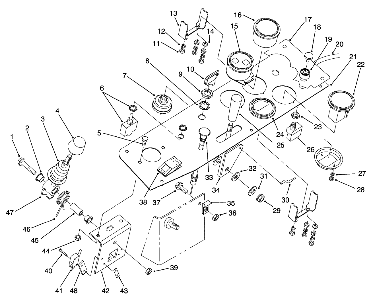 Operator-S Control Console Assembly
