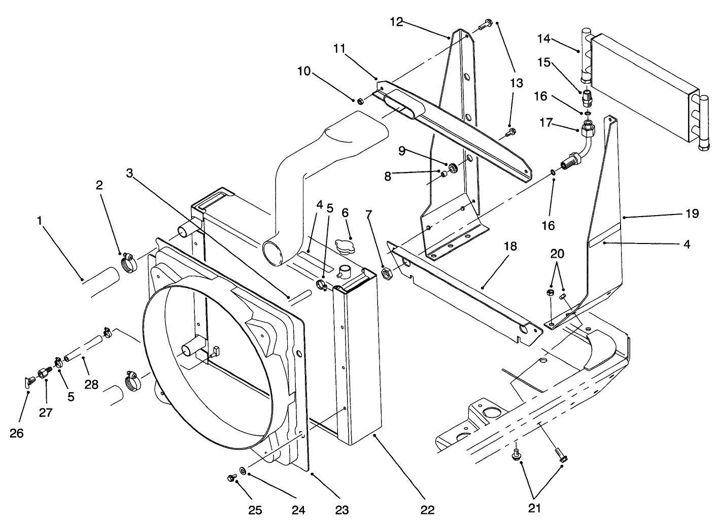 Radiator & Heat Exchanger Assembly