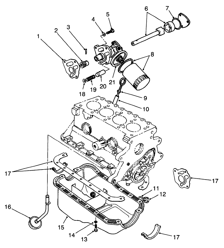 Oil Pump & Filter Assembly