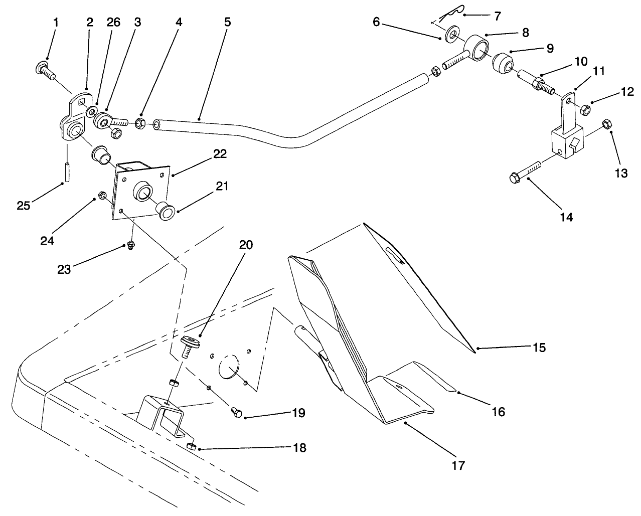 Traction Pedal Assembly