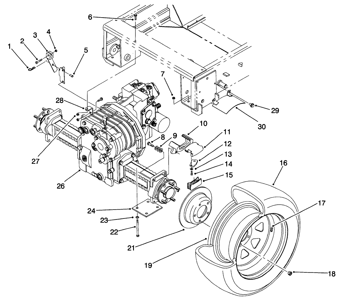 Front Axle Assembly