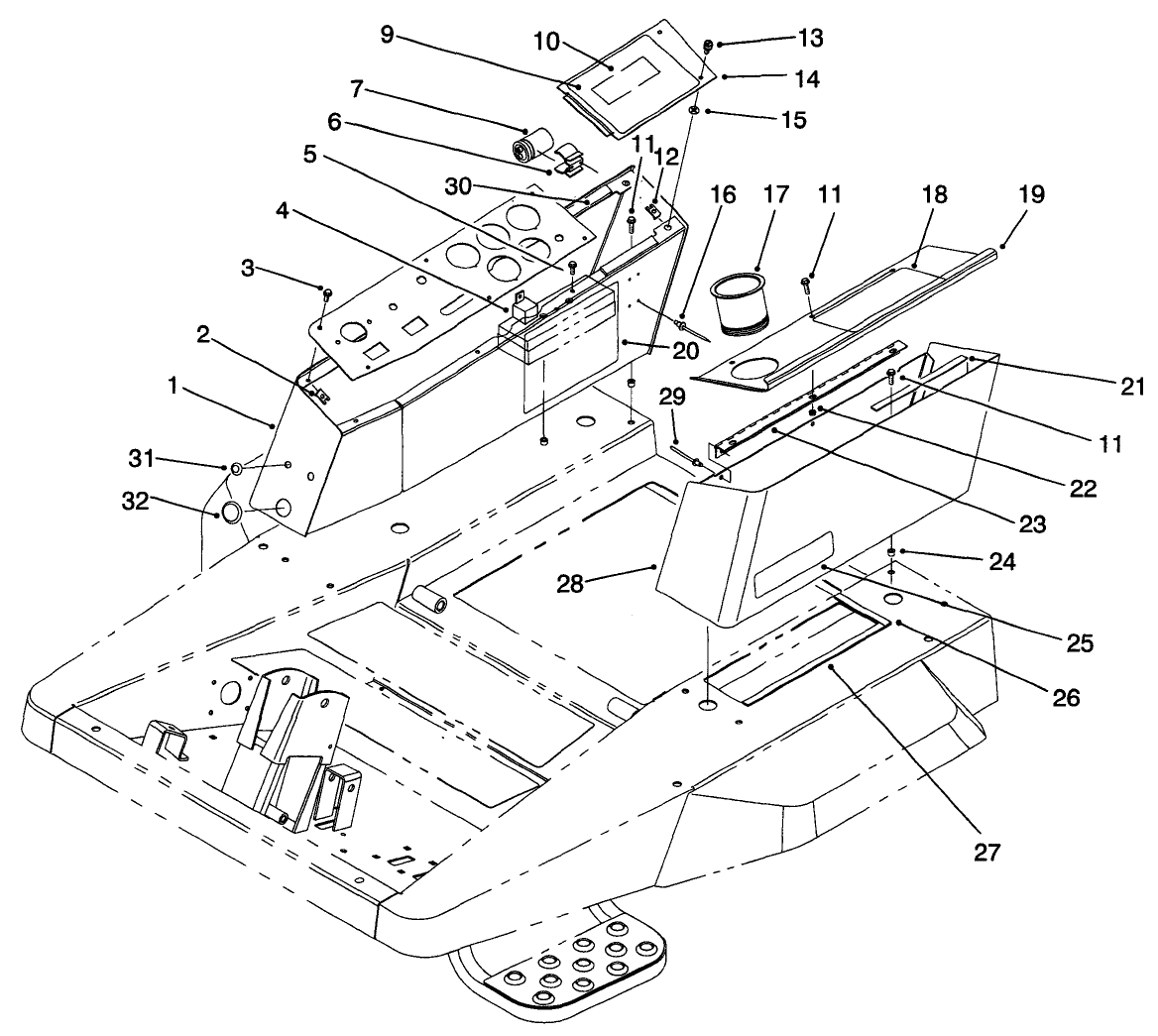 Control Console Assembly