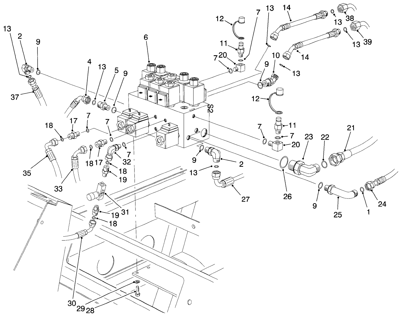 Hydraulic Control Manifold Assembly