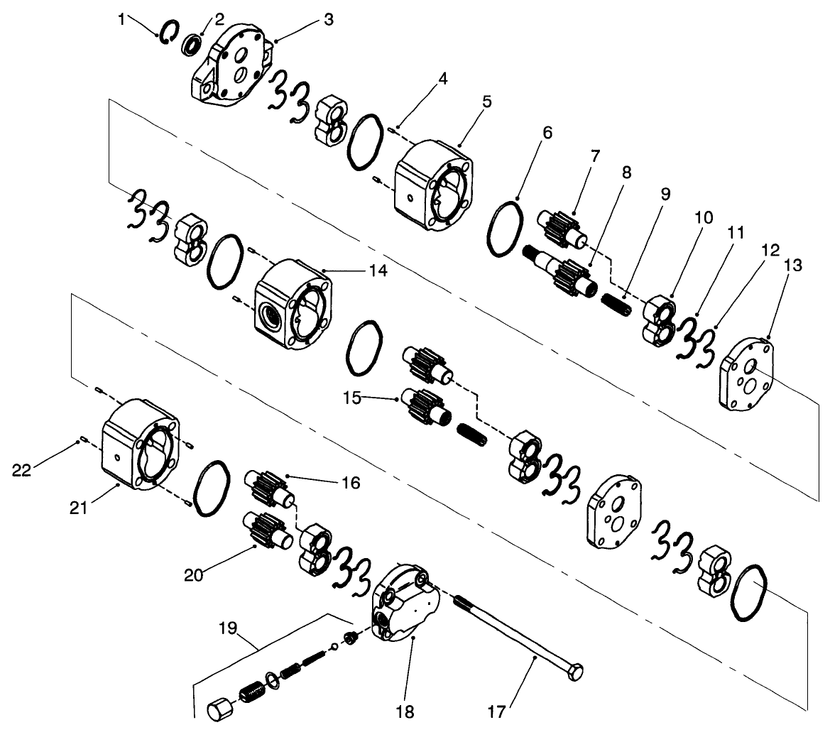 Hydraulic Pump No. 93-1376