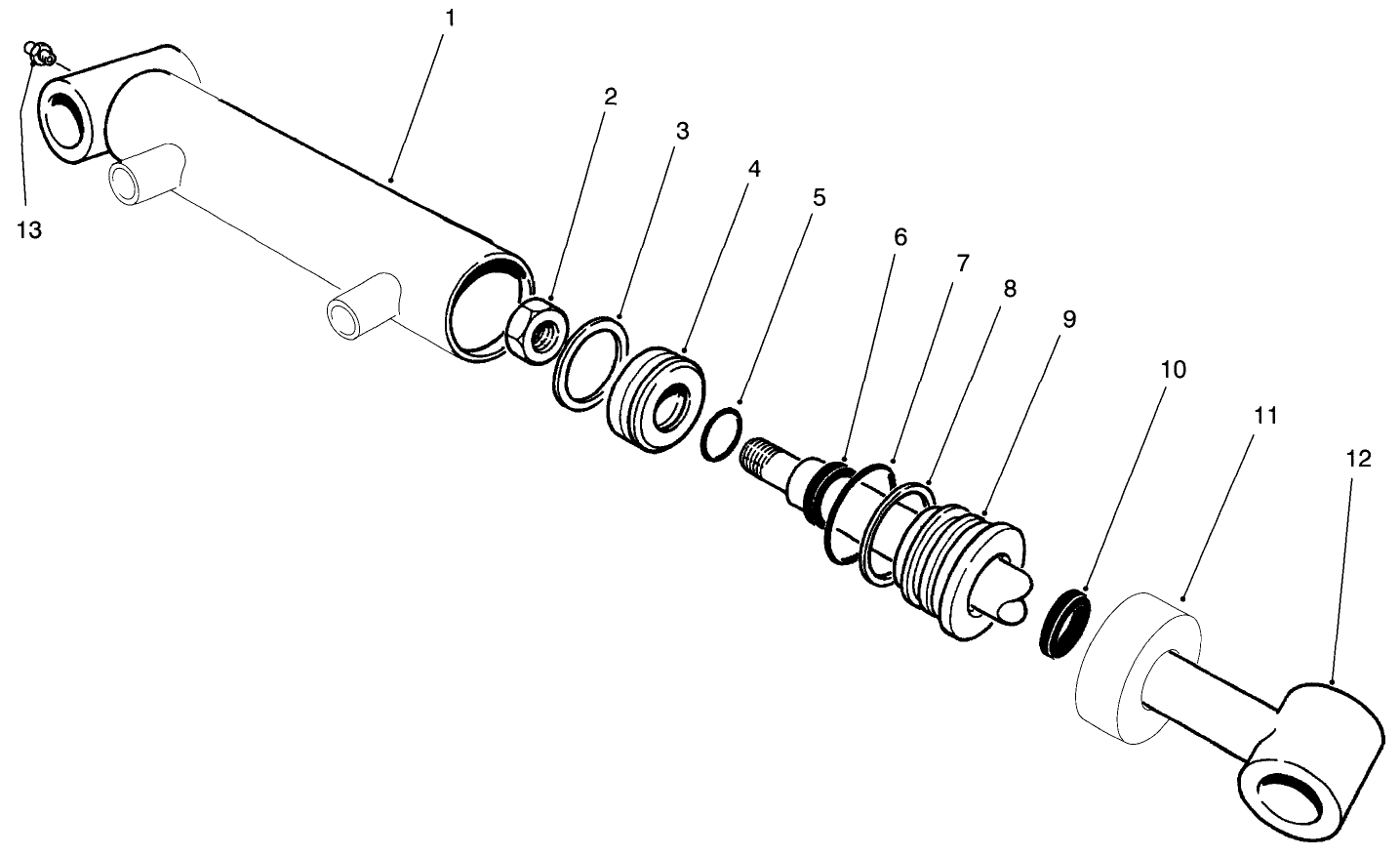 Hydraulic Cylinder No. 93-9310