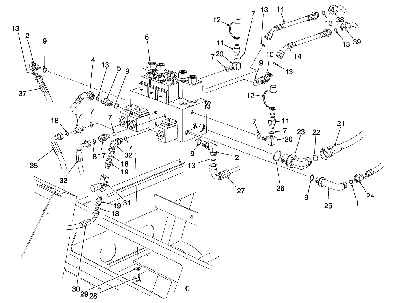 Hydraulic Control Manifold Assembly