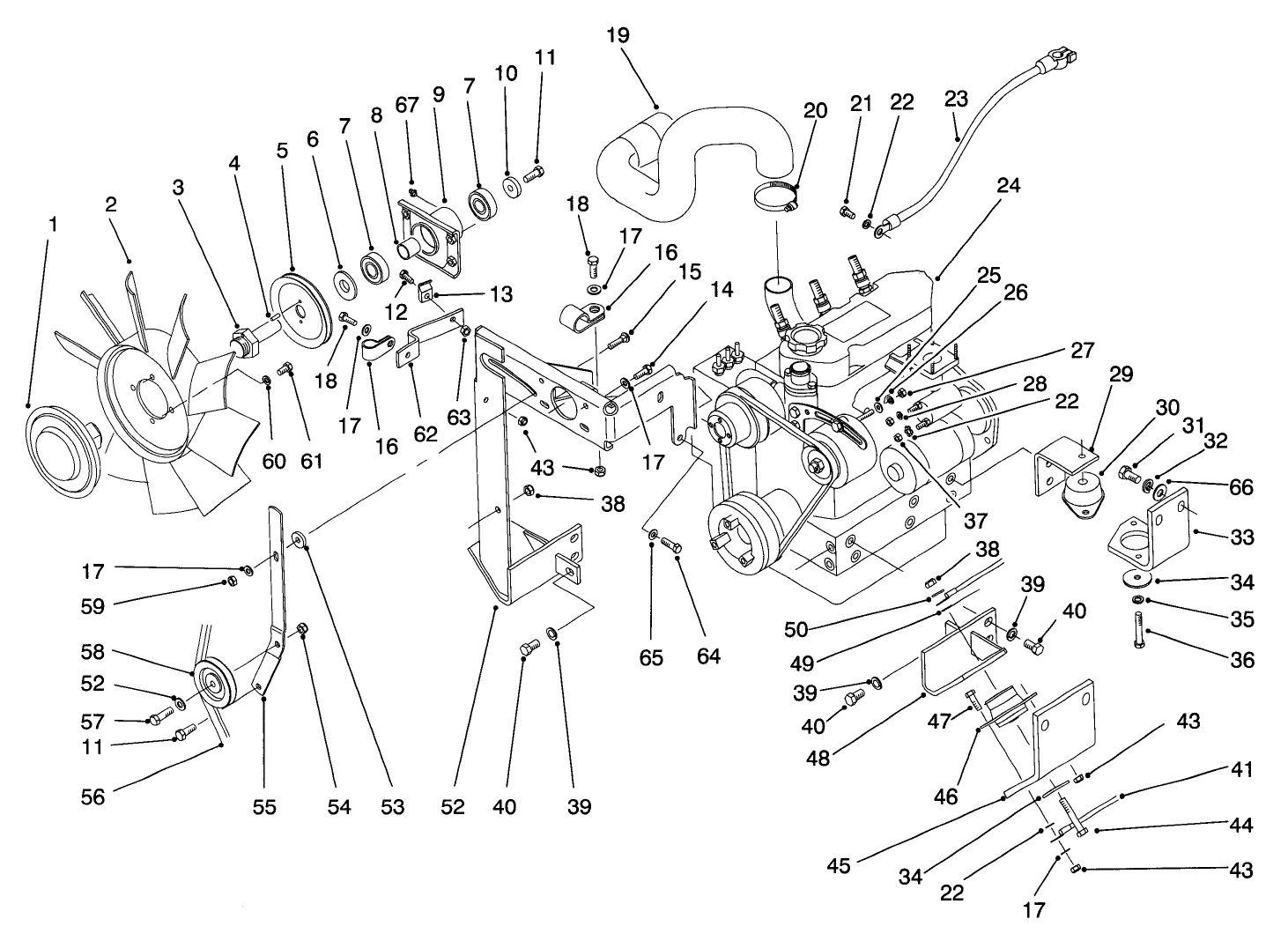 Engine Installation Assembly