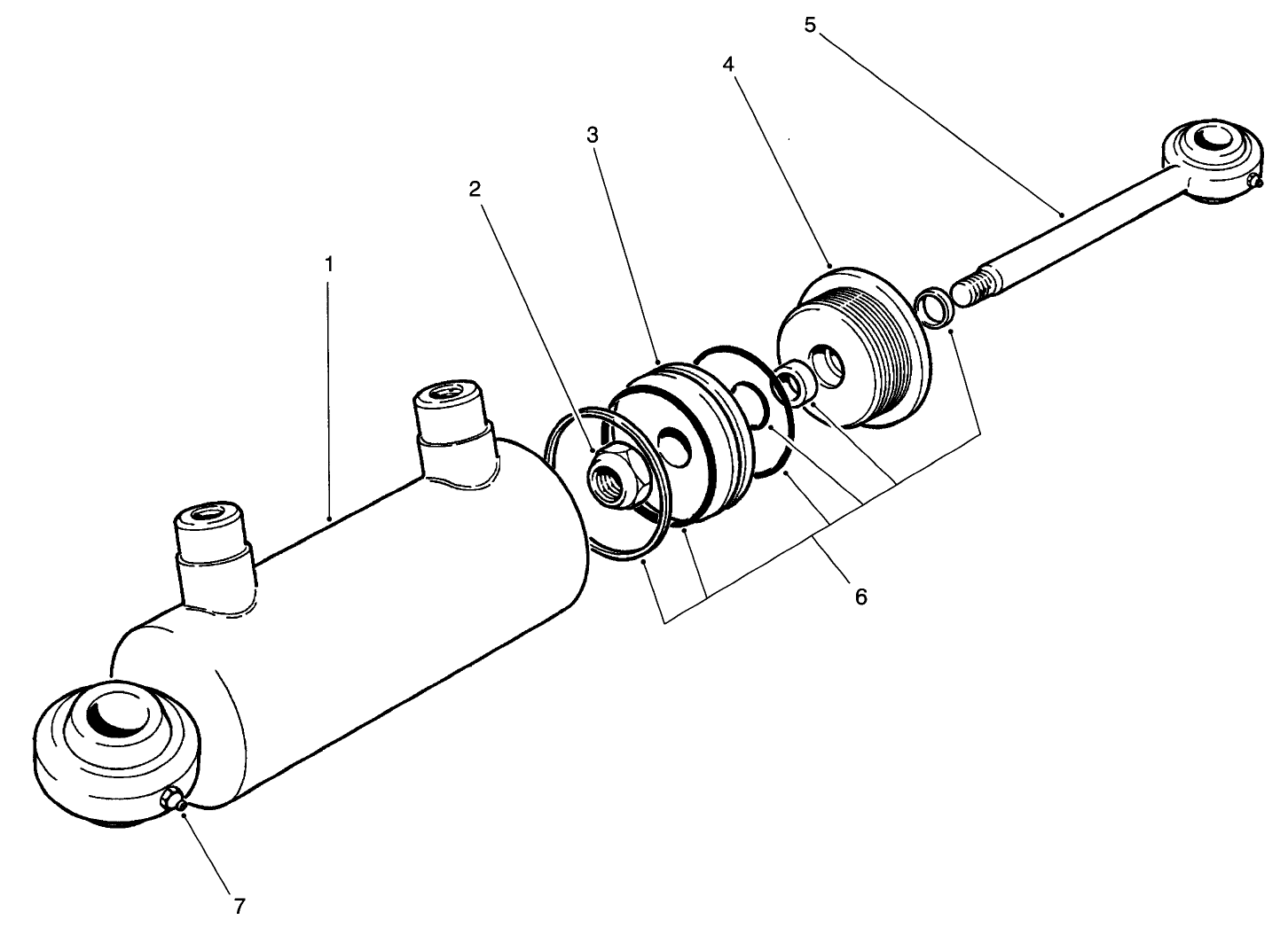 Hydraulic Cylinder No. 83-5030