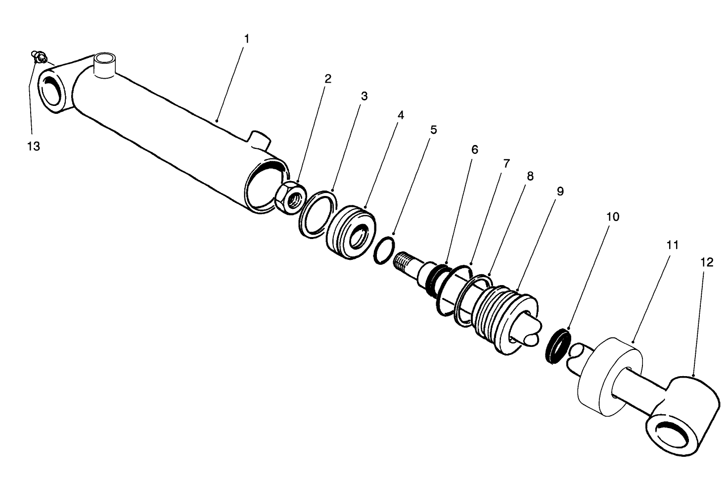 Hydraulic Cylinder No. 93-7551