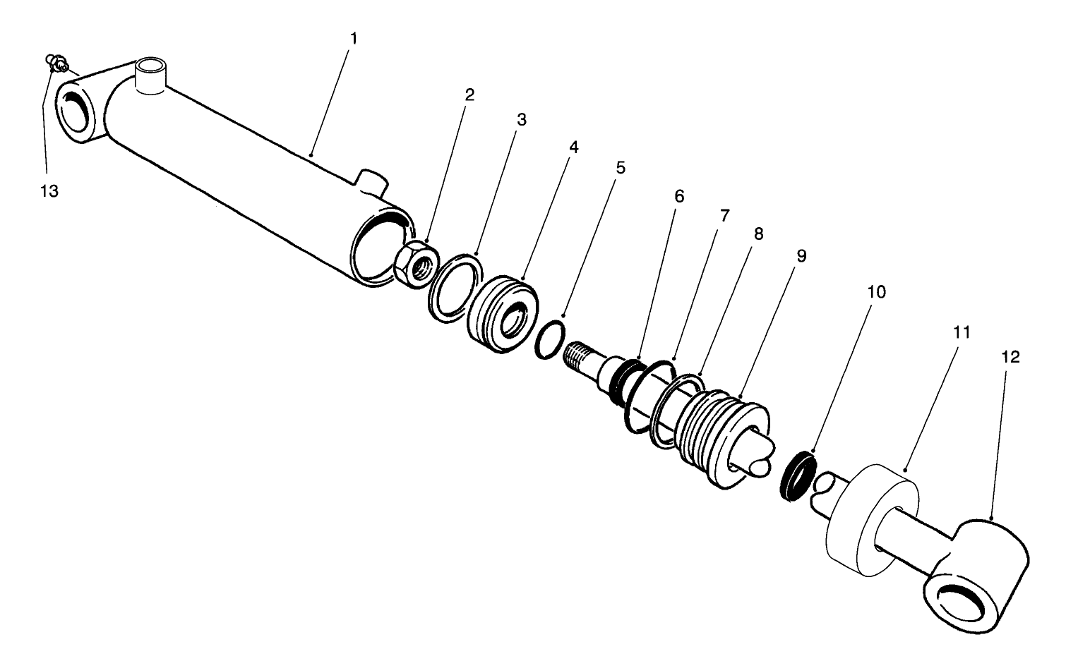 Hydraulic Cylinder No. 93-7550