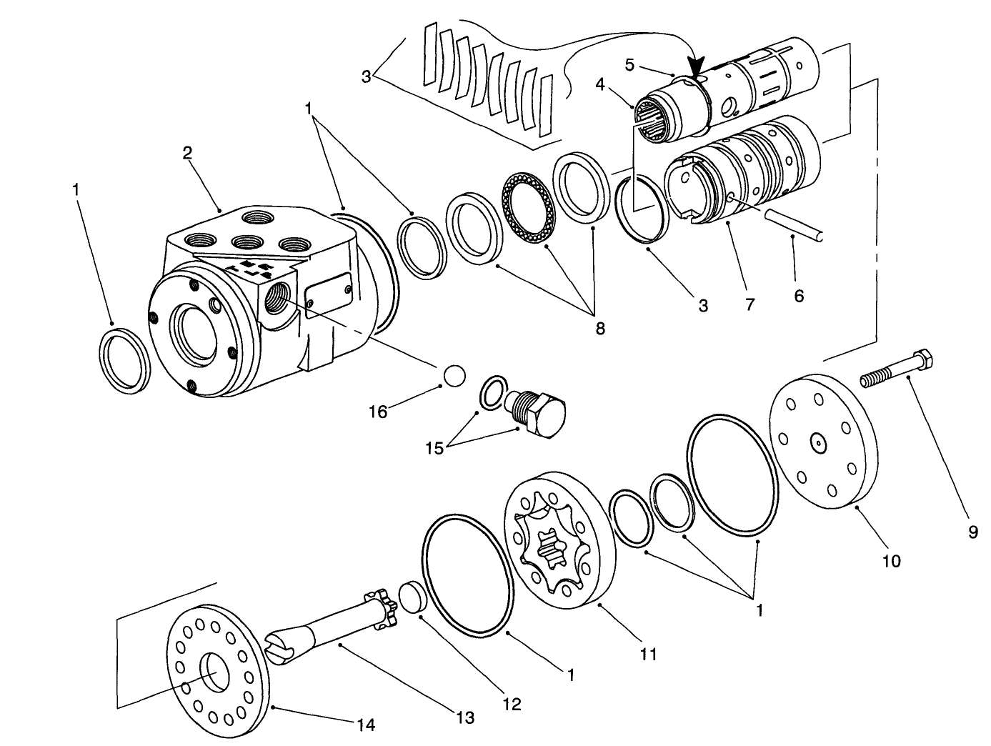 Steering Valve Assembly No. 94-9950