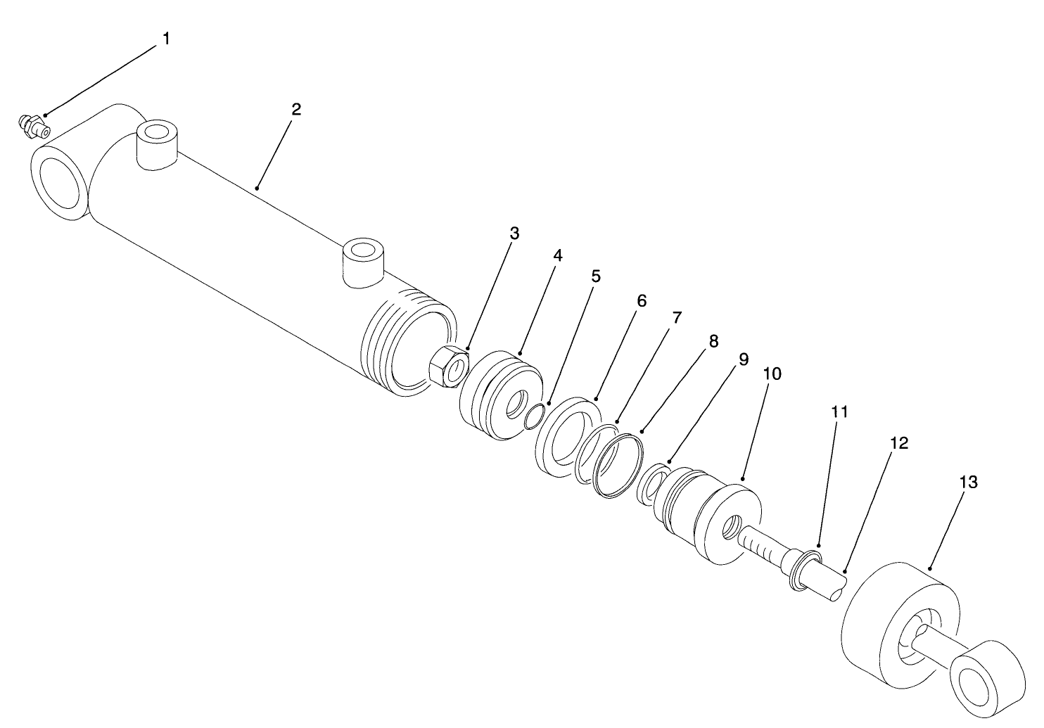 Hydraulic Cylinder No. 93-7555