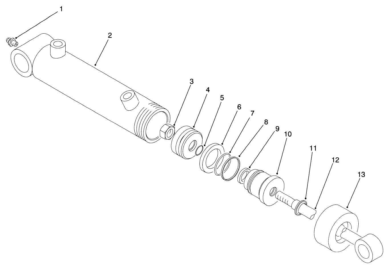 Hydraulic Cylinder No. 93-2650